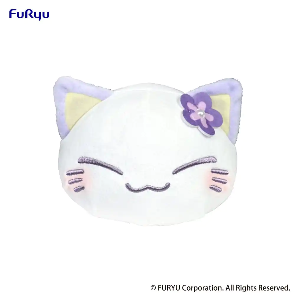 Nemuneko Cat Plush Figure Purple 18 cm termékfotó