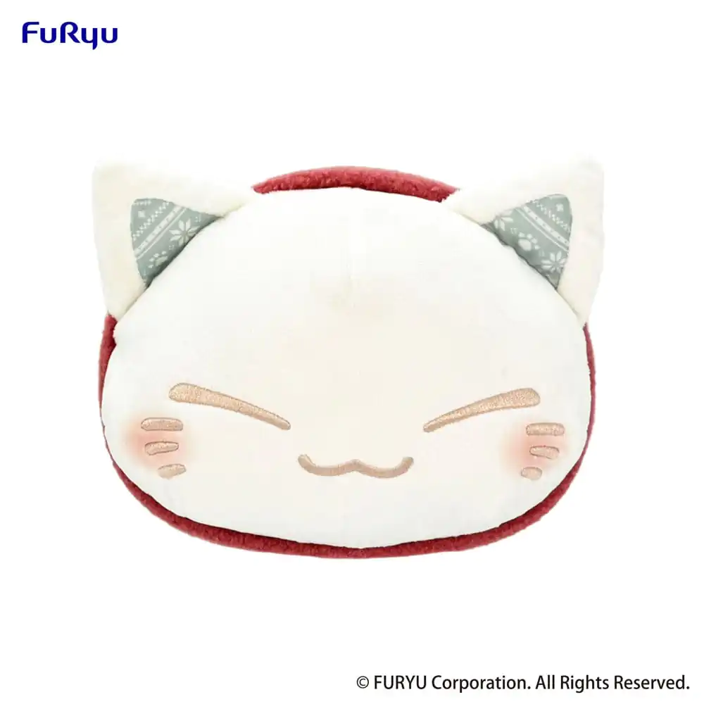 Nemuneko Cat Plush Figure Red Scarf Ver. 30 cm termékfotó