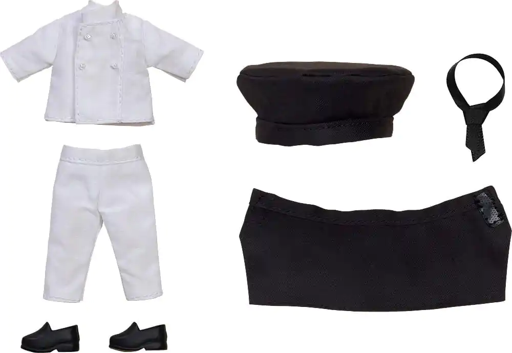 Nendoroid Accessories for Nendoroid Doll Figures Outfit Set: Pastry Chef (Black) product photo