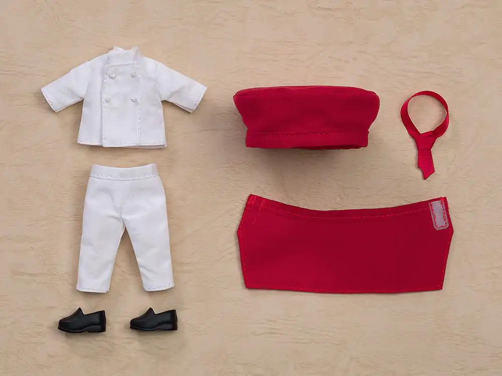 Nendoroid Accessories for Nendoroid Doll Figures Outfit Set: Pastry Chef (Red) product photo