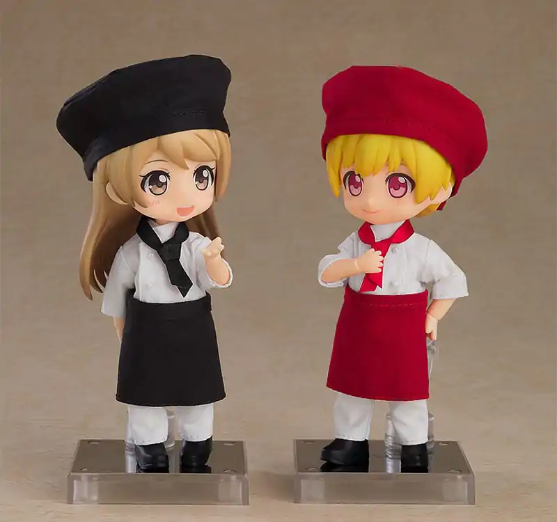 Nendoroid Accessories for Nendoroid Doll Figures Outfit Set: Pastry Chef (Red) product photo