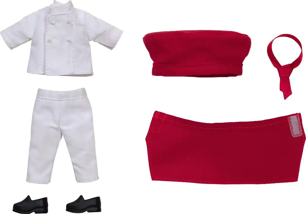 Nendoroid Accessories for Nendoroid Doll Figures Outfit Set: Pastry Chef (Red) product photo