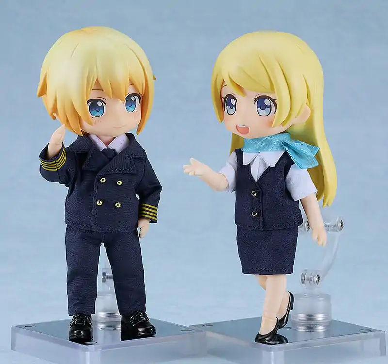 Nendoroid Accessories for Nendoroid Doll Figures Work Outfit Set: Pilot product photo