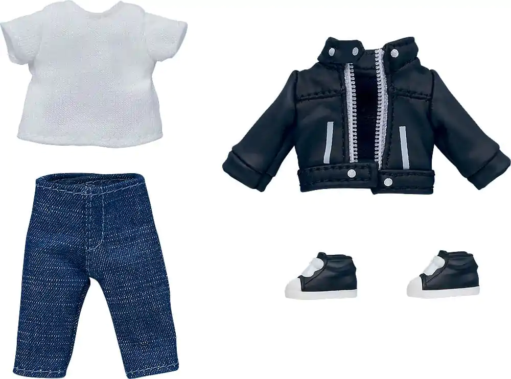 Nendoroid Doll Figures Outfit Set: Leather Jacket (Black) product photo