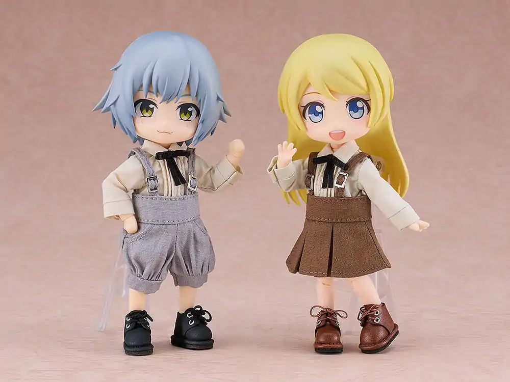 Nendoroid Accessories for Nendoroid Doll Figures Leather Shoes (Dark Brown) product photo