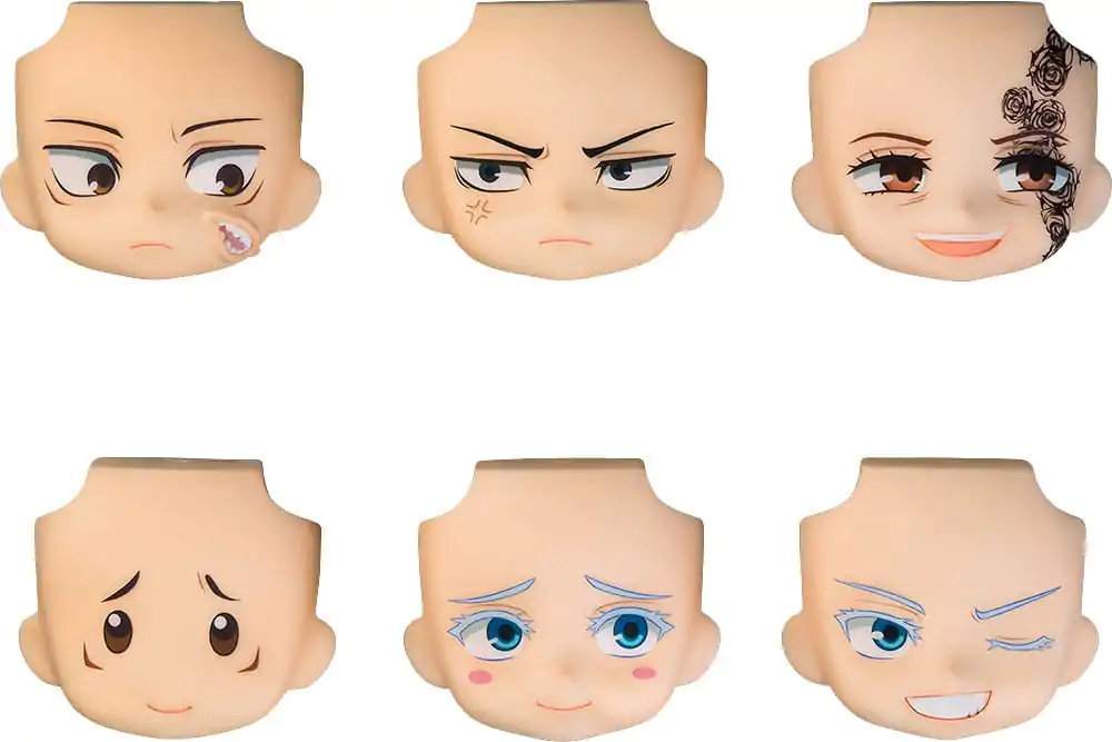 Nendoroid More Decorative Parts for Nendoroid Figures Face Face Swap Jujutsu Kaisen 01 termékfotó