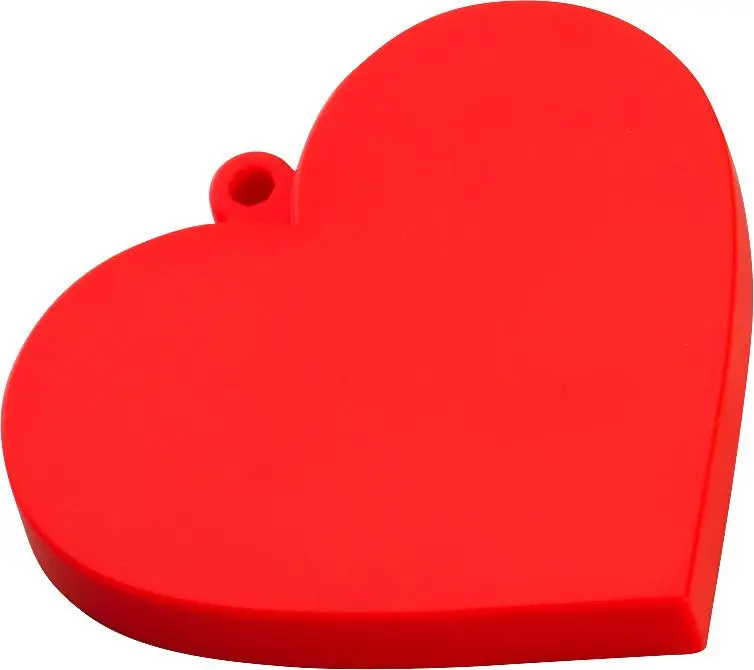 Nendoroid More Heart-shaped Base for Nendoroid Figures Heart Red Version product photo