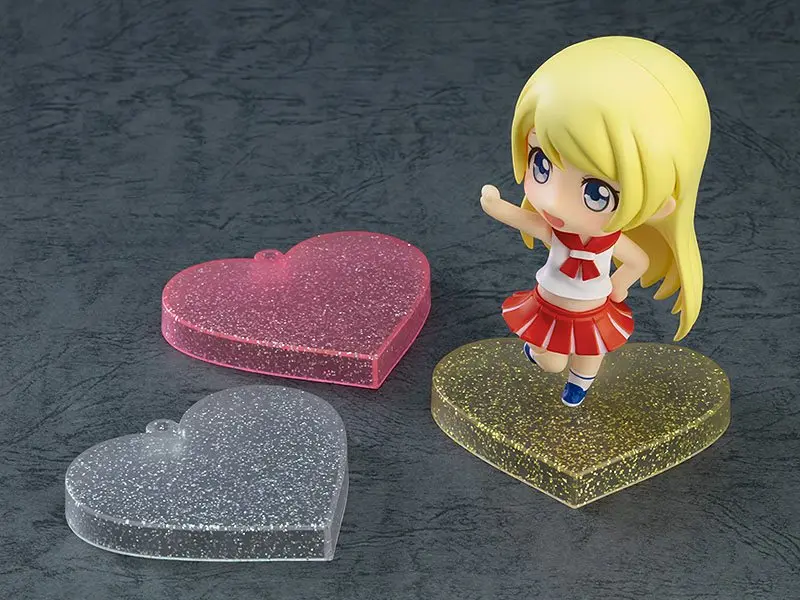 Nendoroid More Heart-shaped Base for Nendoroid Figures Heart Yellow Version product photo