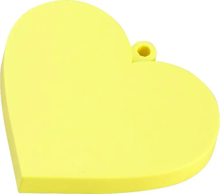 Nendoroid More Heart-shaped Base for Nendoroid Figures Heart Yellow Version product photo