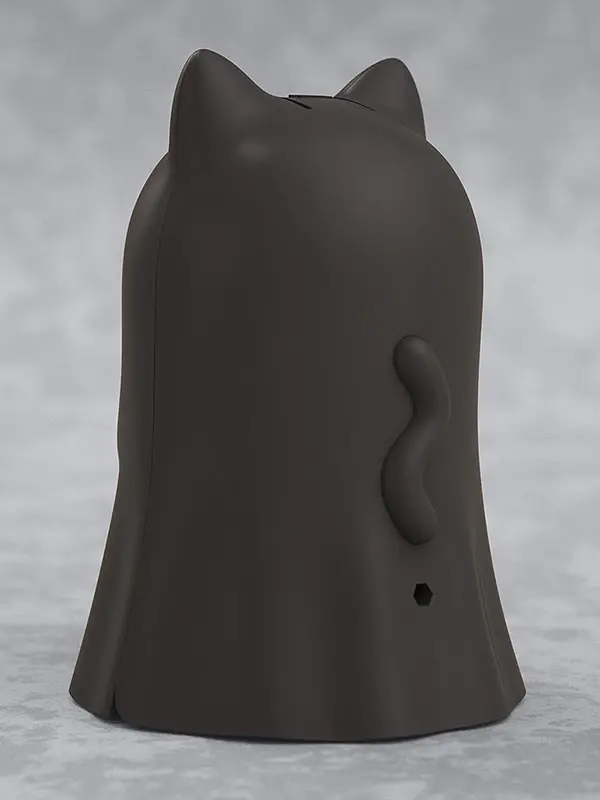 Nendoroid More Kigurumi Face Parts Case for Nendoroid Figures Ghost Cat Black 10 cm product photo