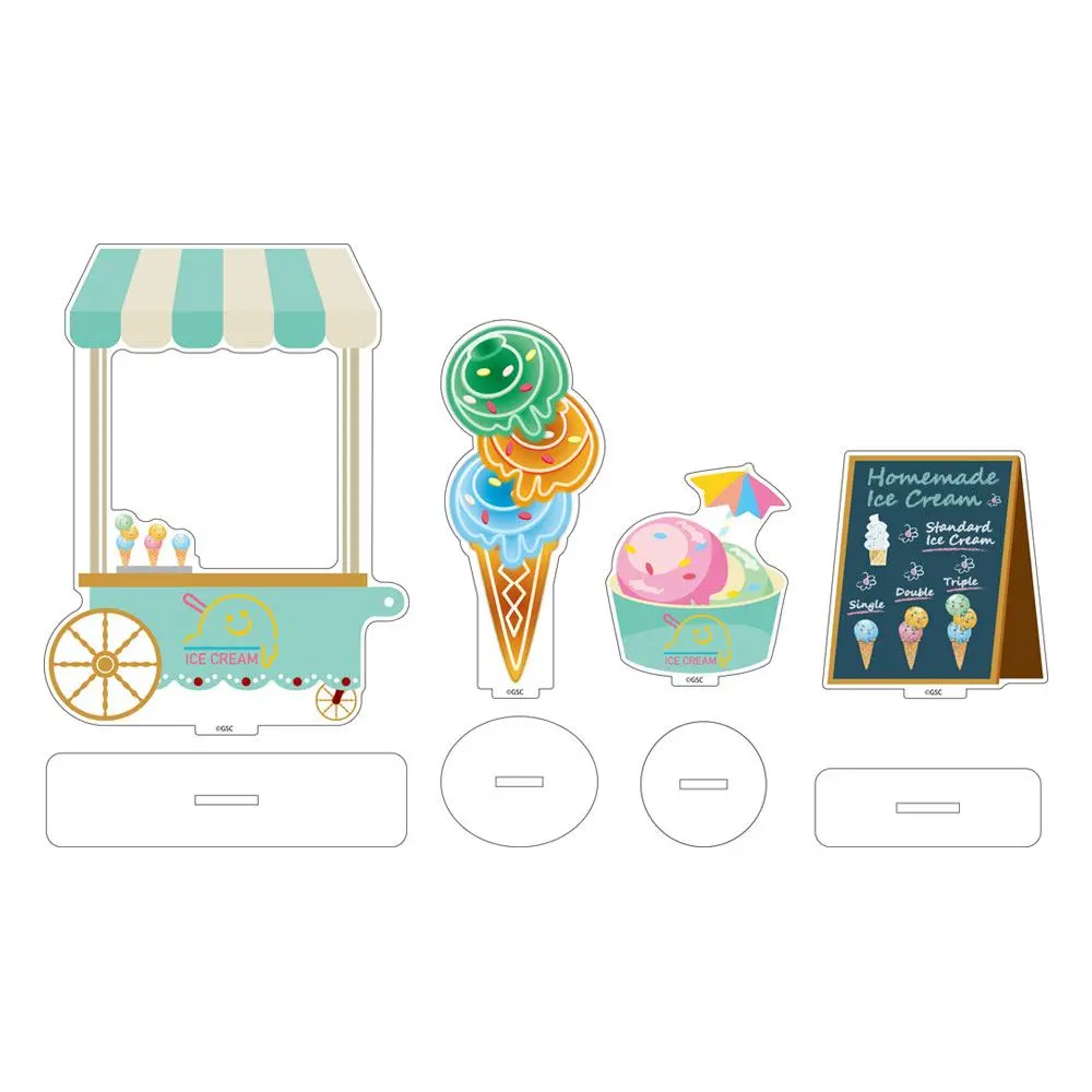 Nendoroid Nendoroid More Acrylic Stand Decorations: Ice Cream Parlor termékfotó