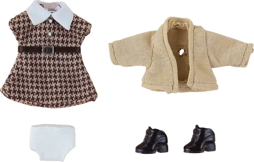 Nendoroid Accessories for Nendoroid Doll Figures Outfit Set: Campus Outfit Girl (Beige) product photo