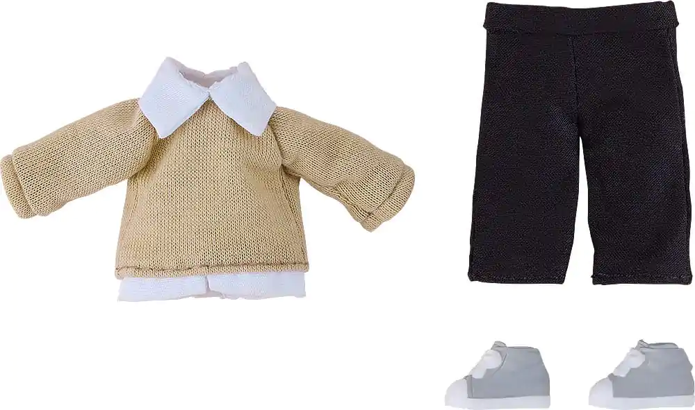 Nendoroid Accessories for Nendoroid Doll Figures Outfit Set: Campus Outfit Girl (Beige) product photo