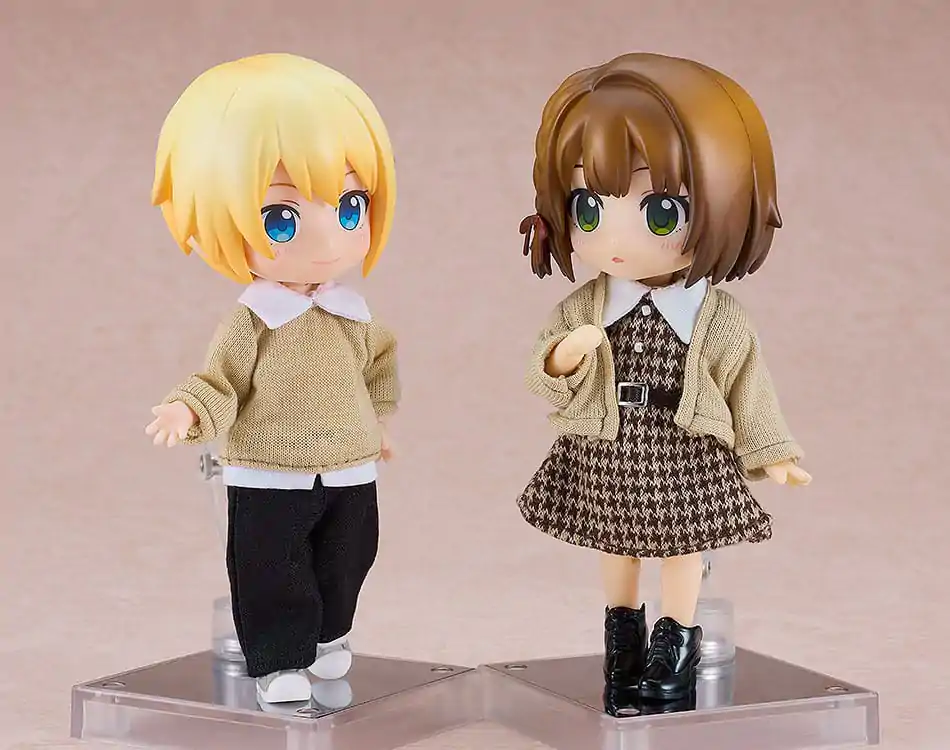 Nendoroid Accessories for Nendoroid Doll Figures Outfit Set: Campus Outfit Girl (Beige) product photo