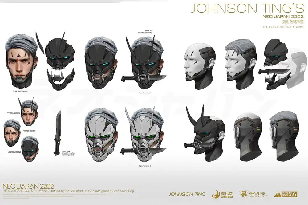 Neo Japan 2202 Action Figure 1/6 Dr. Wayne (Pollux Version) 30 cm product photo