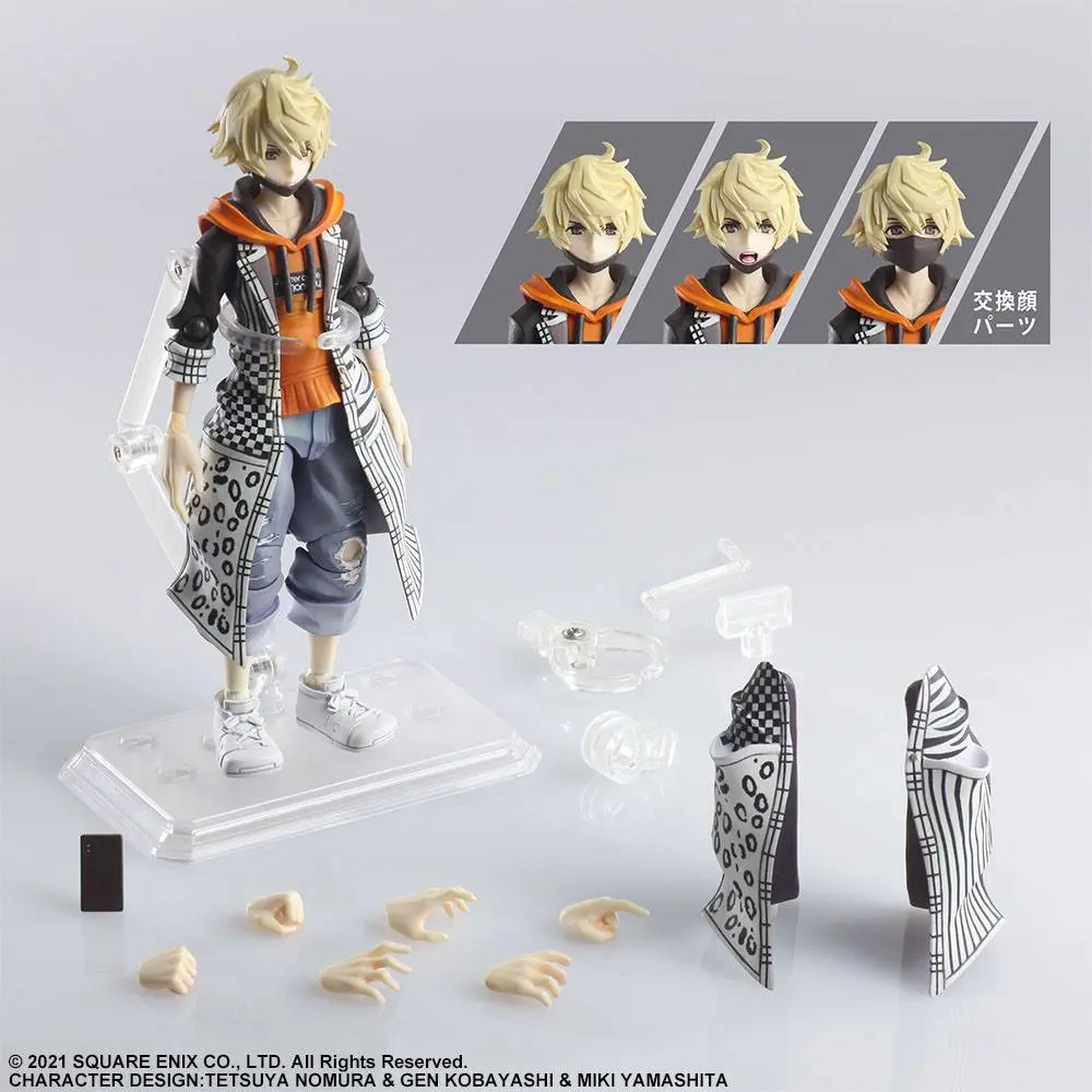 Neo The World Ends with You Bring Arts Action Figure Rindo 14 cm product photo