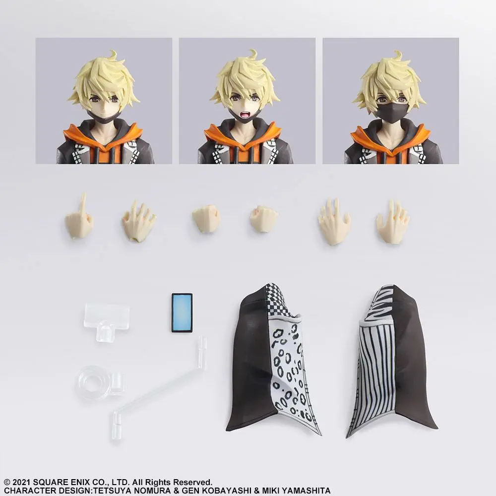 Neo The World Ends with You Bring Arts Action Figure Rindo 14 cm product photo