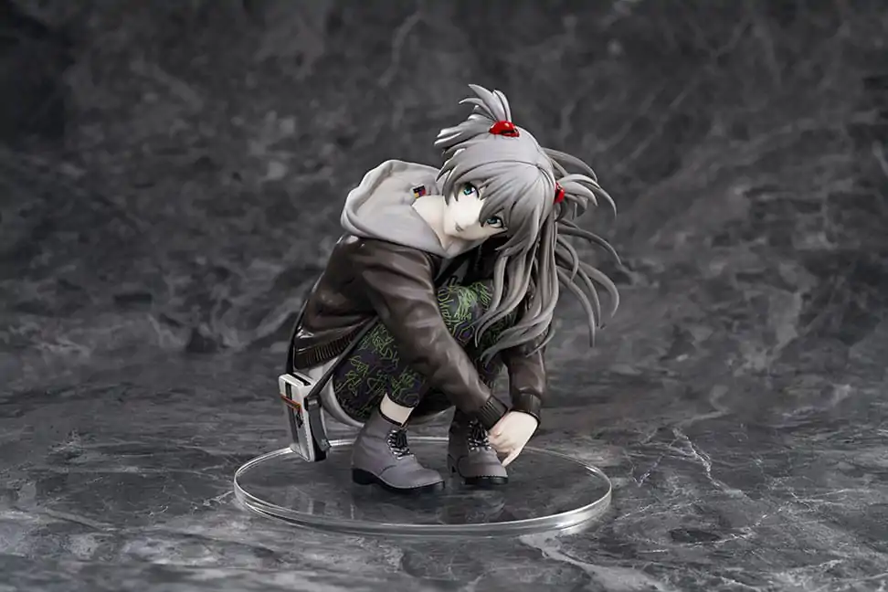 Neon Genesis Evangelion PVC Statue 1/7 Shikinami Asuka Langley Ver. Part 3 Radio Eva Original Color 12 cm product photo