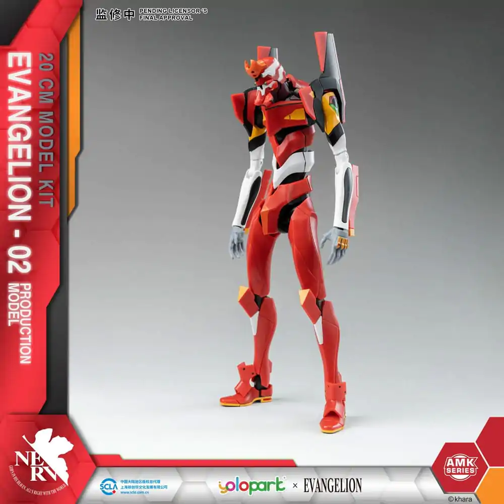 Neon Genesis Evangelion AMK Series Plastic Model Kit Eva-02 20 cm product photo