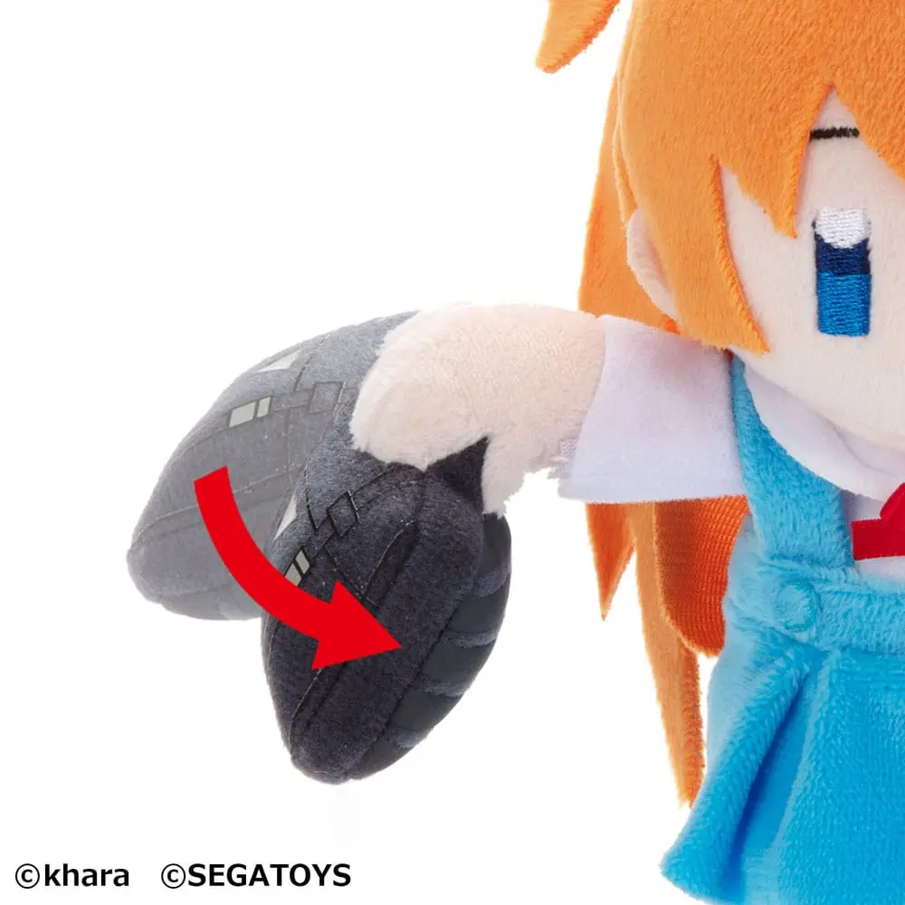 Neon Genesis Evangelion Plush Figure Asuka Langley Soryu 20 cm product photo