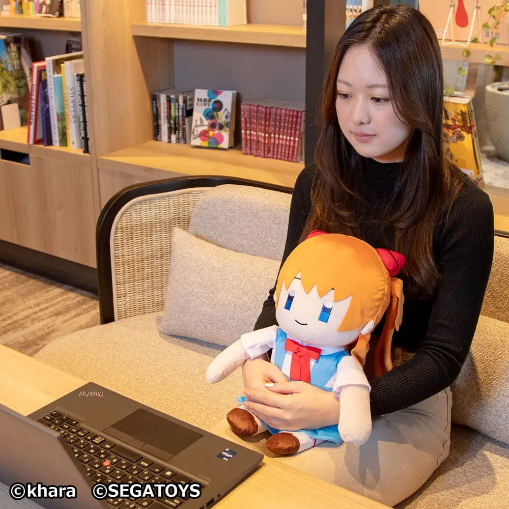 Neon Genesis Evangelion Plush Figure Asuka Langley Soryu 44 cm product photo