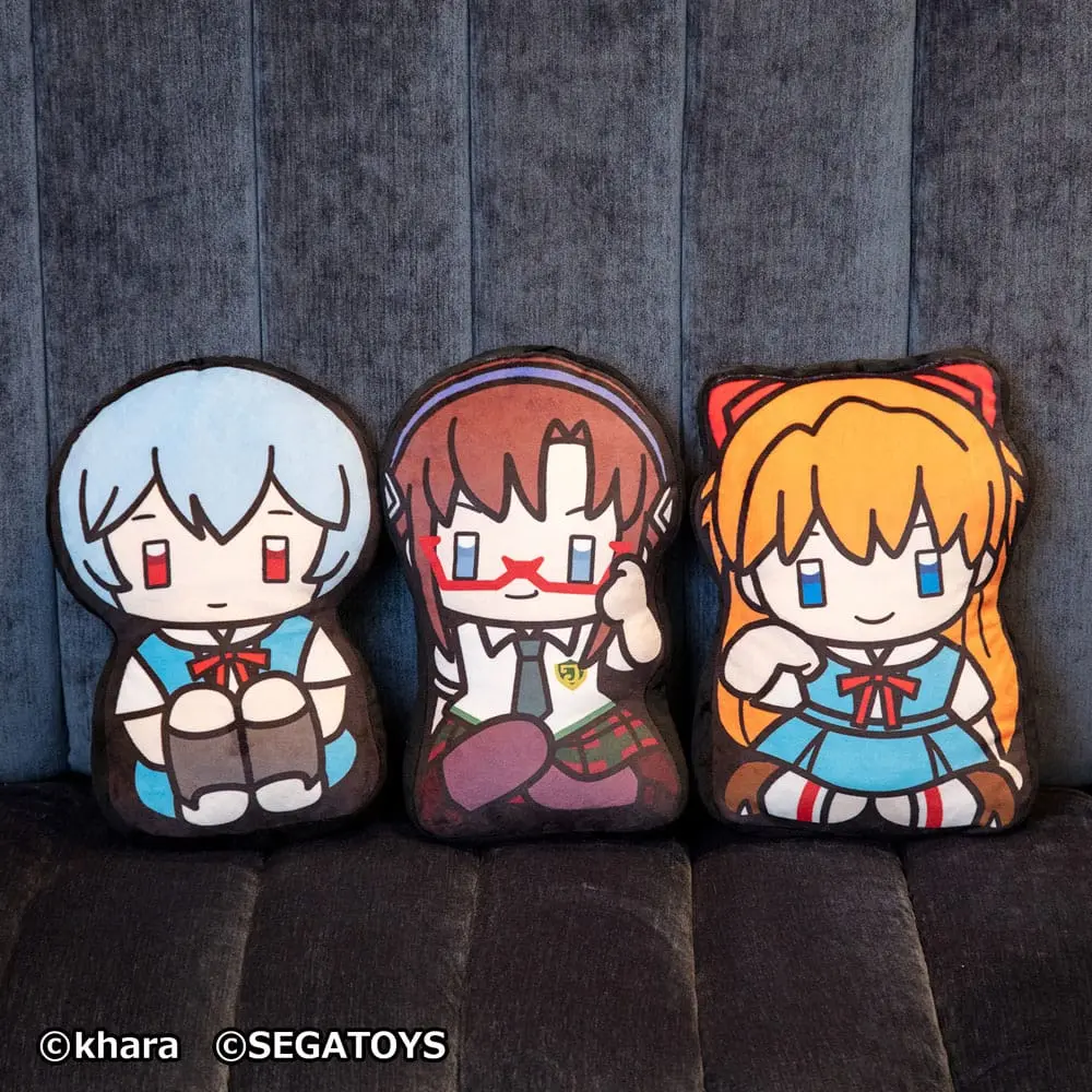 Neon Genesis Evangelion 2D Plush Figure Mari Illustrious Makinami 32 cm product photo