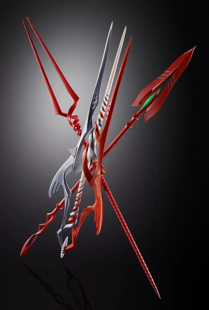 Neon Genesis Evangelion Metal Build Accessory Set 3 Spears Set for Eva 30th with the Spear Another Color product photo