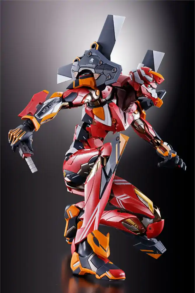 Neon Genesis Evangelion Metal Build Action Figure Eva Production Model-02 30th with the Spear of Cassius 22 cm product photo