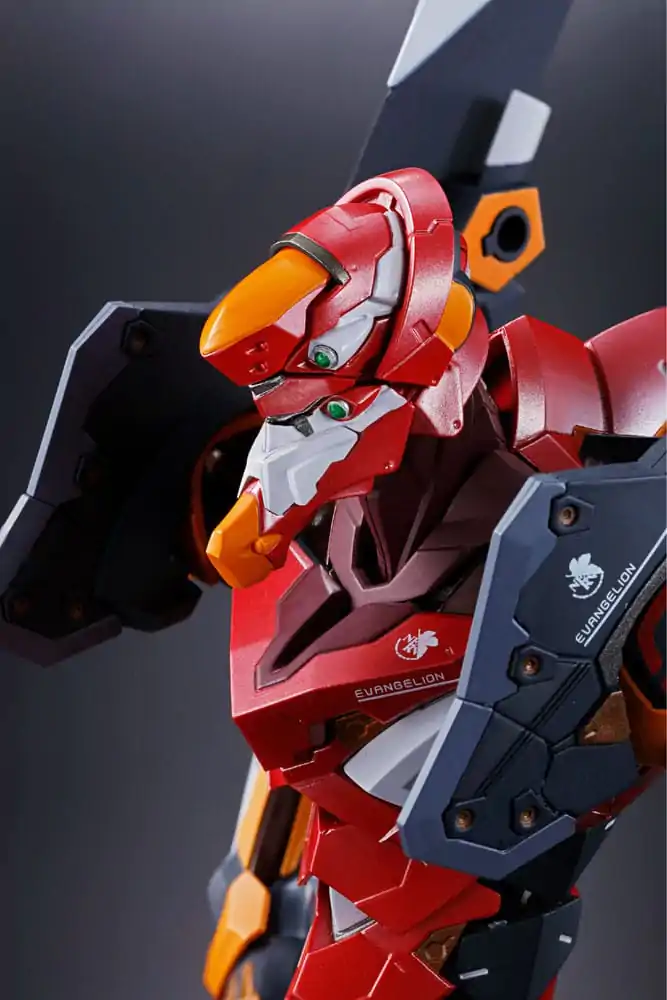 Neon Genesis Evangelion Metal Build Action Figure Eva Production Model-02 30th with the Spear of Cassius 22 cm product photo