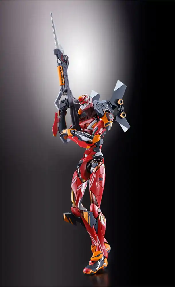 Neon Genesis Evangelion Metal Build Action Figure Eva Production Model-02 30th with the Spear of Cassius 22 cm product photo