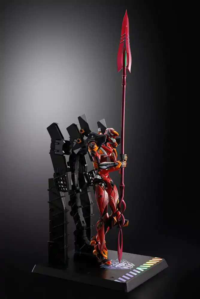 Neon Genesis Evangelion Metal Build Action Figure Eva Production Model-02 30th with the Spear of Cassius 22 cm product photo