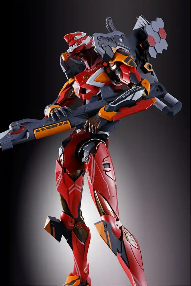 Neon Genesis Evangelion Metal Build Action Figure Eva Production Model-02 30th with the Spear of Cassius 22 cm product photo