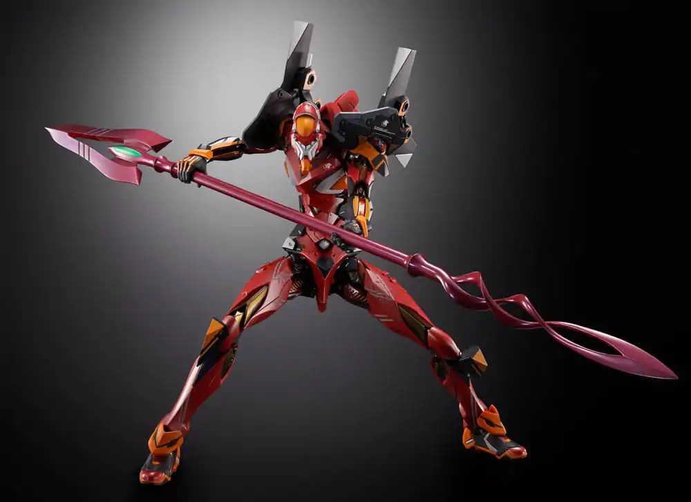 Neon Genesis Evangelion Metal Build Action Figure Eva Production Model-02 30th with the Spear of Cassius 22 cm product photo