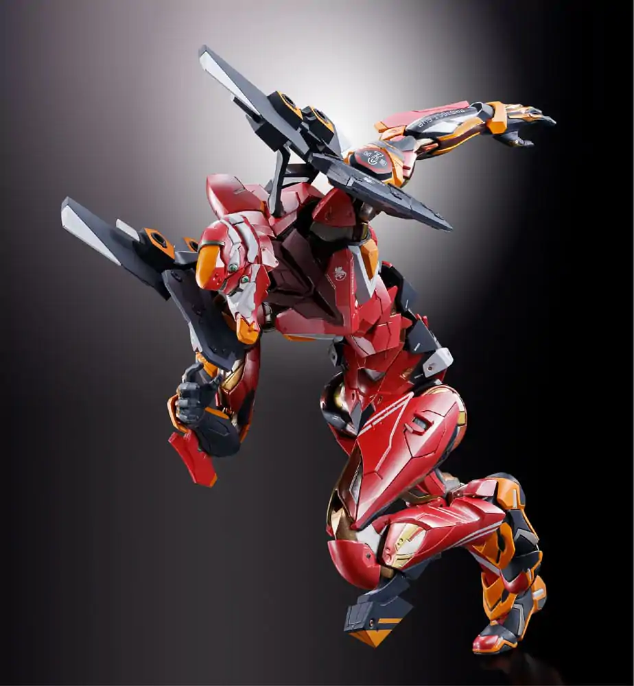 Neon Genesis Evangelion Metal Build Action Figure Eva Production Model-02 30th with the Spear of Cassius 22 cm product photo