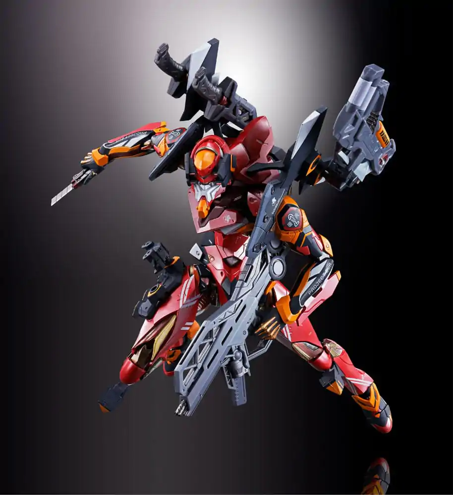 Neon Genesis Evangelion Metal Build Action Figure Eva Production Model-02 30th with the Spear of Cassius 22 cm product photo