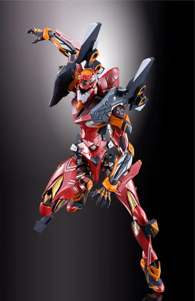 Neon Genesis Evangelion Metal Build Action Figure Eva Production Model-02 30th with the Spear of Cassius 22 cm product photo