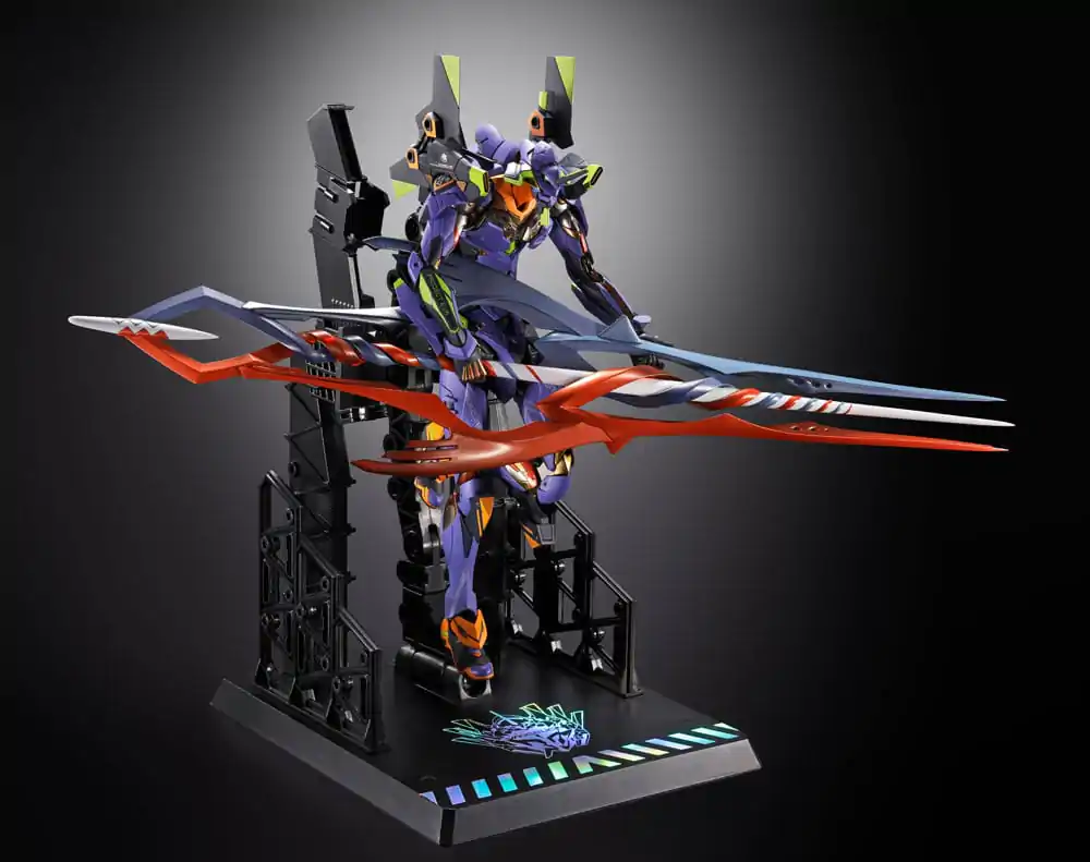 Neon Genesis Evangelion Metal Build Action Figure Eva Test Type-01 30th with the Spear of Gaius 22 cm product photo