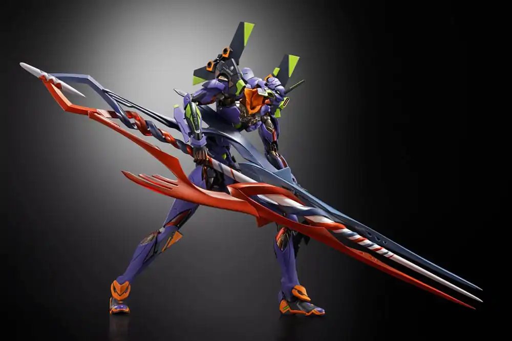 Neon Genesis Evangelion Metal Build Action Figure Eva Test Type-01 30th with the Spear of Gaius 22 cm product photo