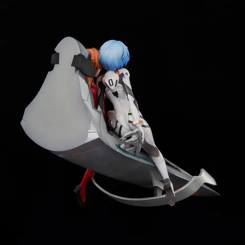 Neon Genesis Evangelion PVC Statue Rei &amp; Asuka Twinmore Object 23 cm product photo