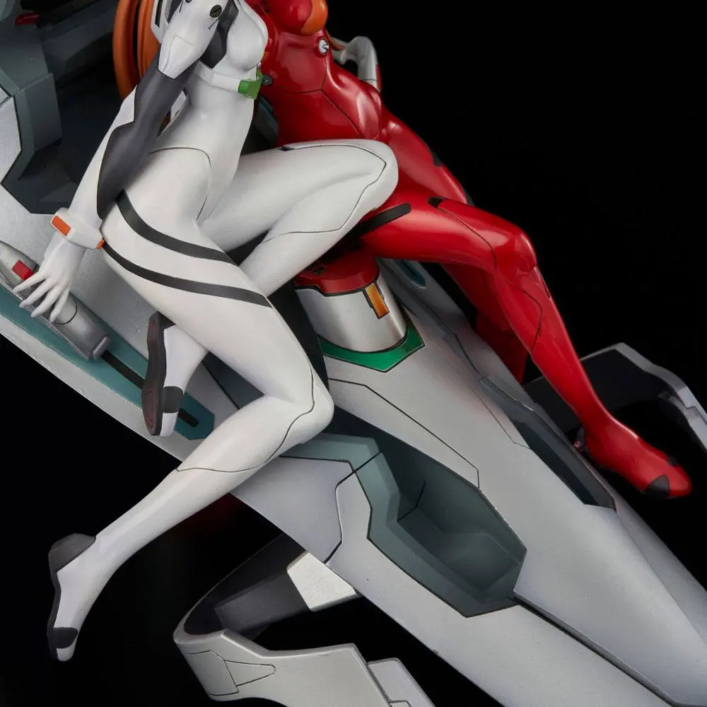 Neon Genesis Evangelion PVC Statue Rei &amp; Asuka Twinmore Object 23 cm product photo