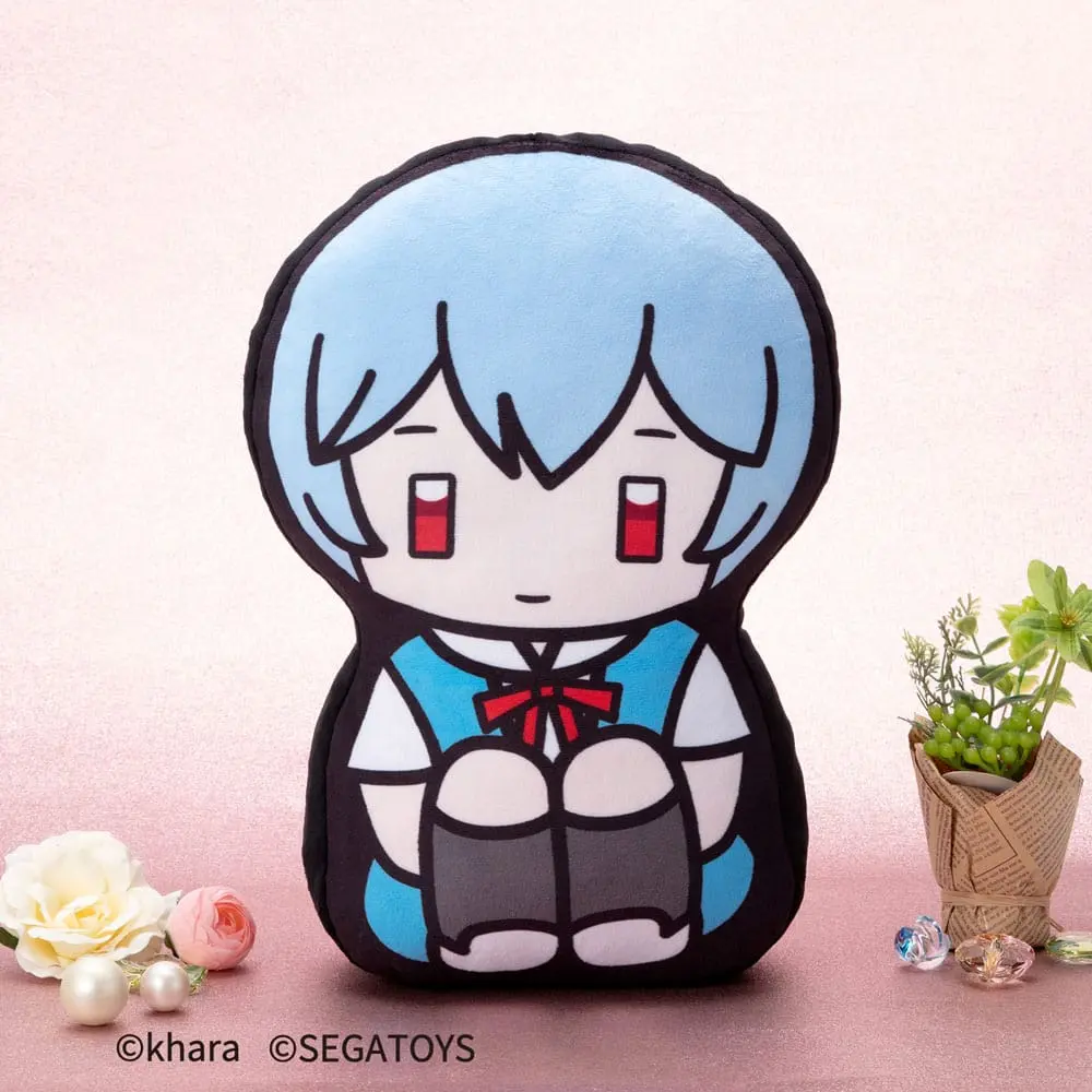 Neon Genesis Evangelion 2D Plush Figure Rei Ayanami 32 cm product photo