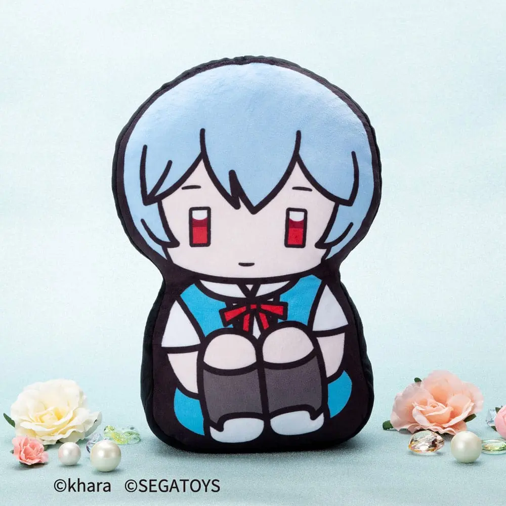 Neon Genesis Evangelion 2D Plush Figure Rei Ayanami 32 cm termékfotó