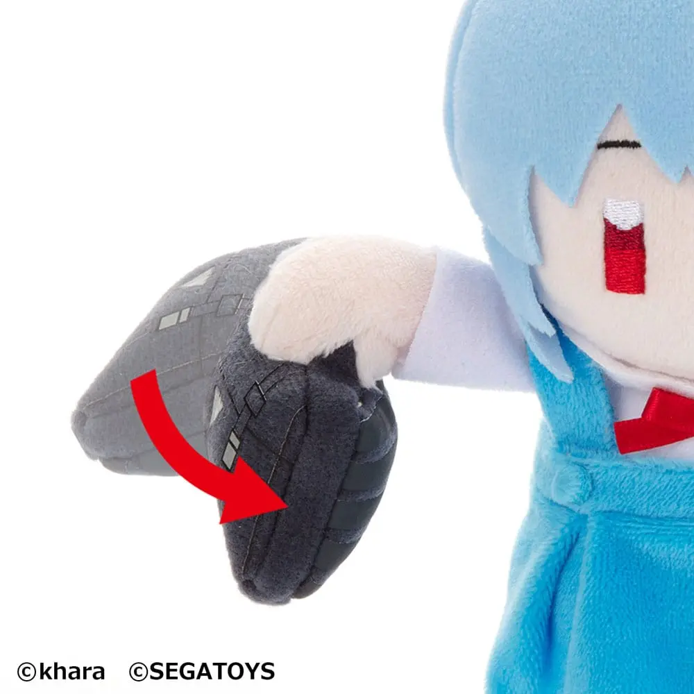 Neon Genesis Evangelion Plush Figure Rei Ayanami 20 cm product photo