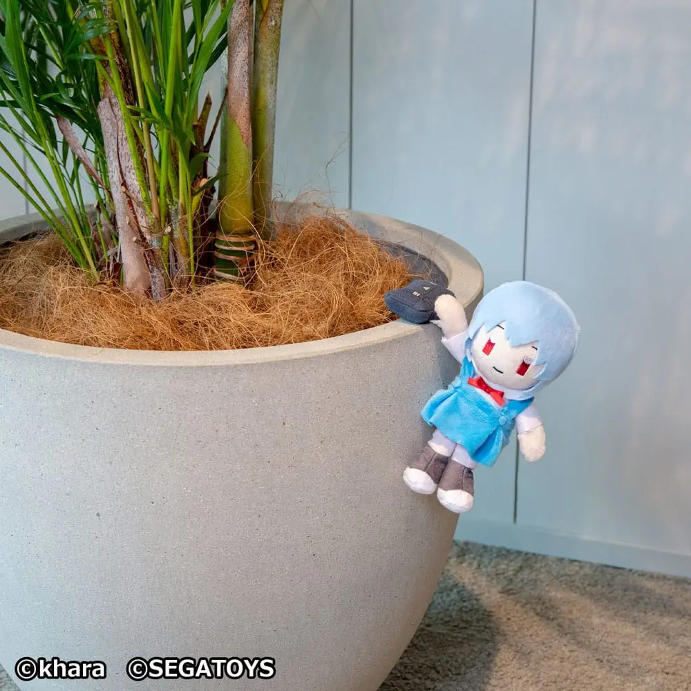 Neon Genesis Evangelion Plush Figure Rei Ayanami 20 cm product photo
