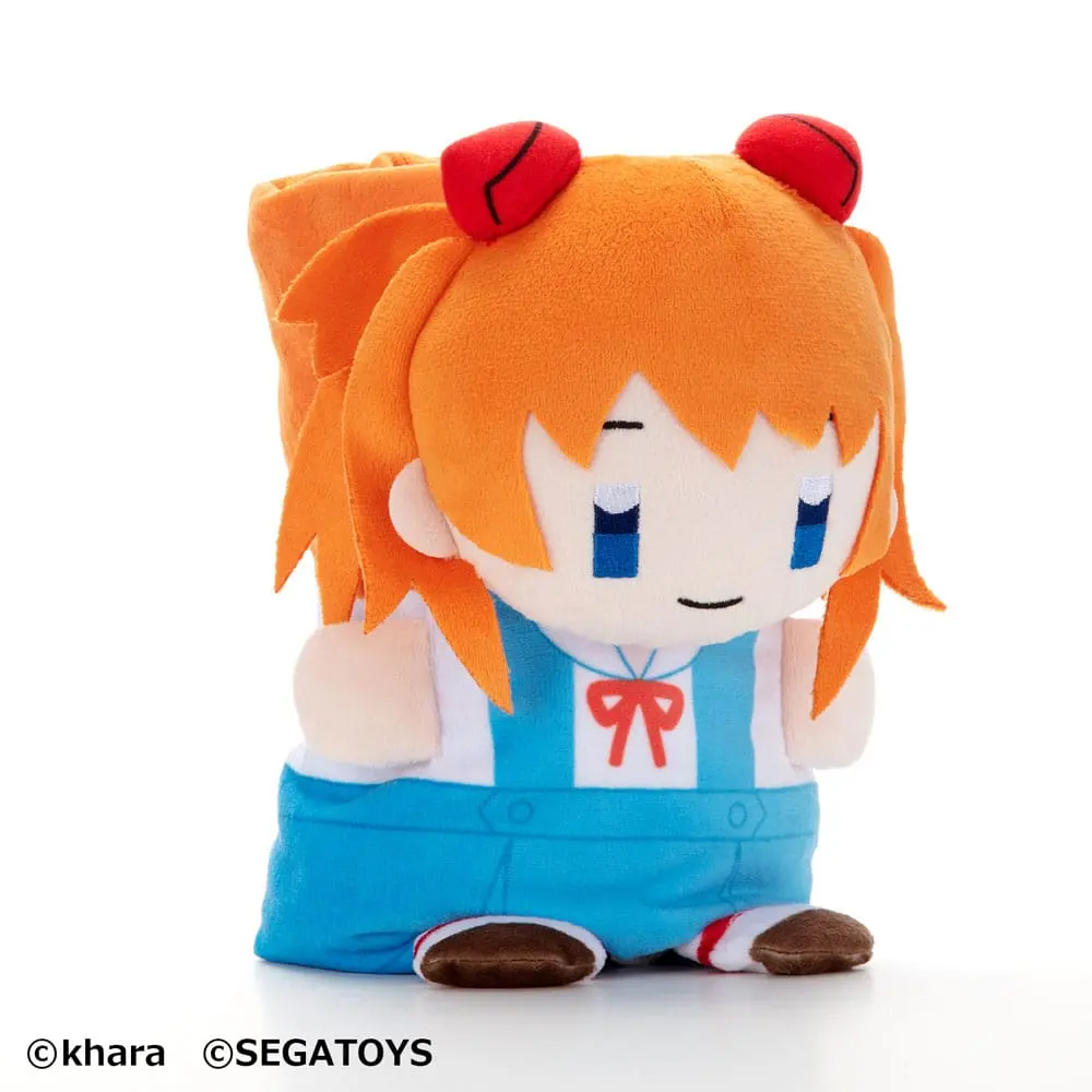 Neon Genesis Evangelion Roll-Up Plush Figure Asuka Langley Soryu 23 cm product photo