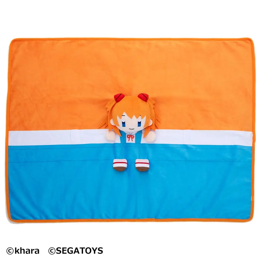 Neon Genesis Evangelion Roll-Up Plush Figure Asuka Langley Soryu 23 cm product photo