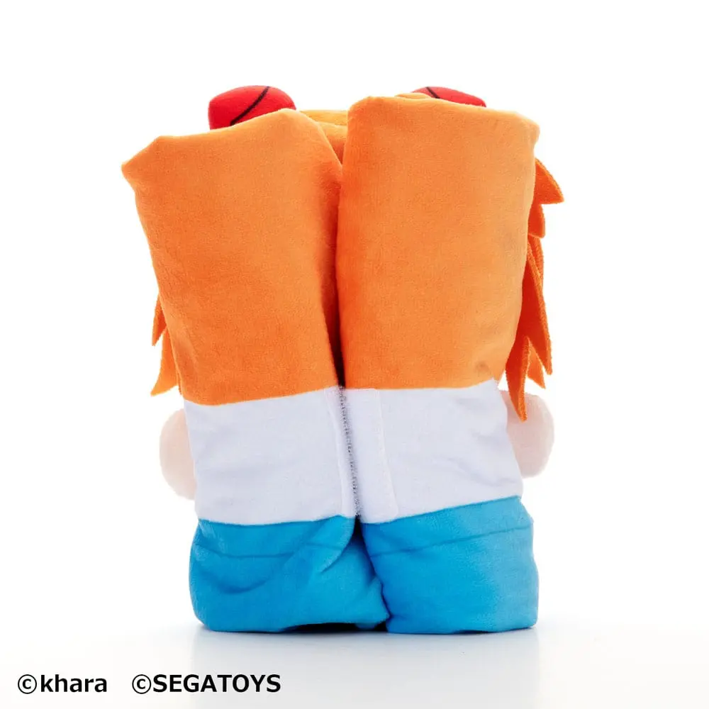 Neon Genesis Evangelion Roll-Up Plush Figure Asuka Langley Soryu 23 cm product photo
