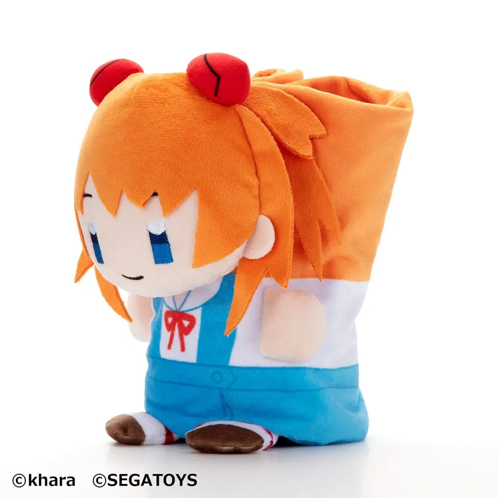 Neon Genesis Evangelion Roll-Up Plush Figure Asuka Langley Soryu 23 cm product photo
