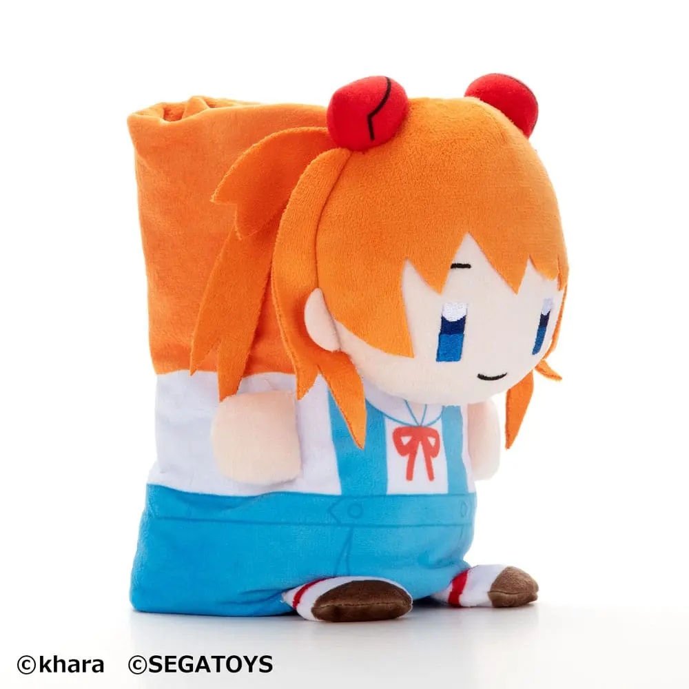 Neon Genesis Evangelion Roll-Up Plush Figure Asuka Langley Soryu 23 cm product photo