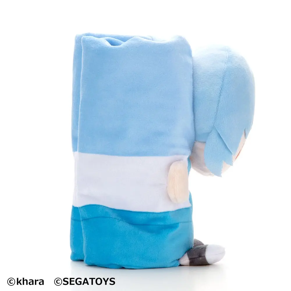 Neon Genesis Evangelion Roll-Up Plush Figure Rei Ayanami 23 cm product photo